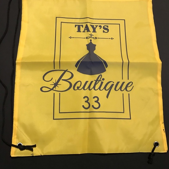 Logo drawstring bag - Picture 7 of 9